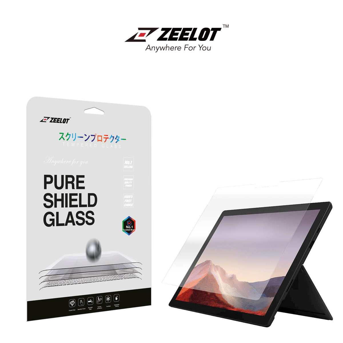 PureGlass for Surface Pro 7